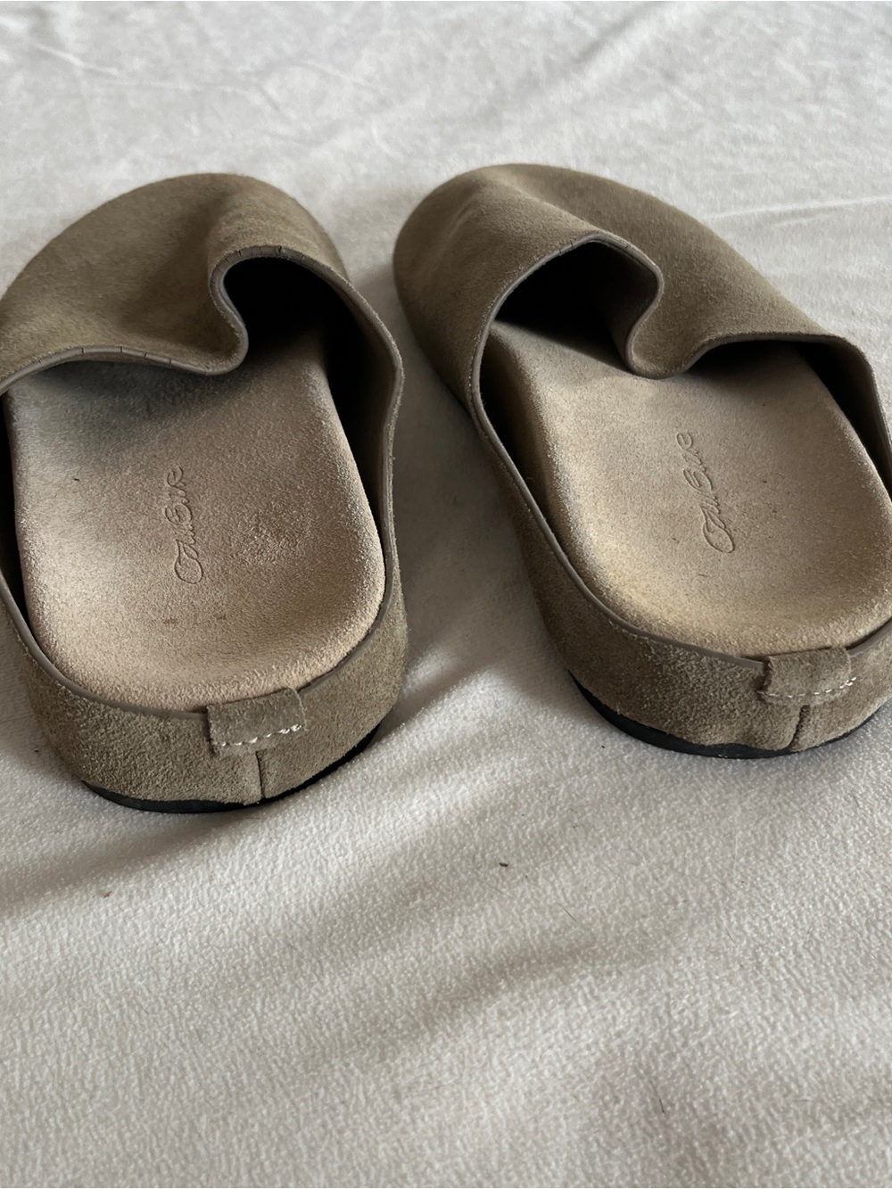 Call Blue The Row Suede Clogs Size 40 US 9 - Picture 8 of 8